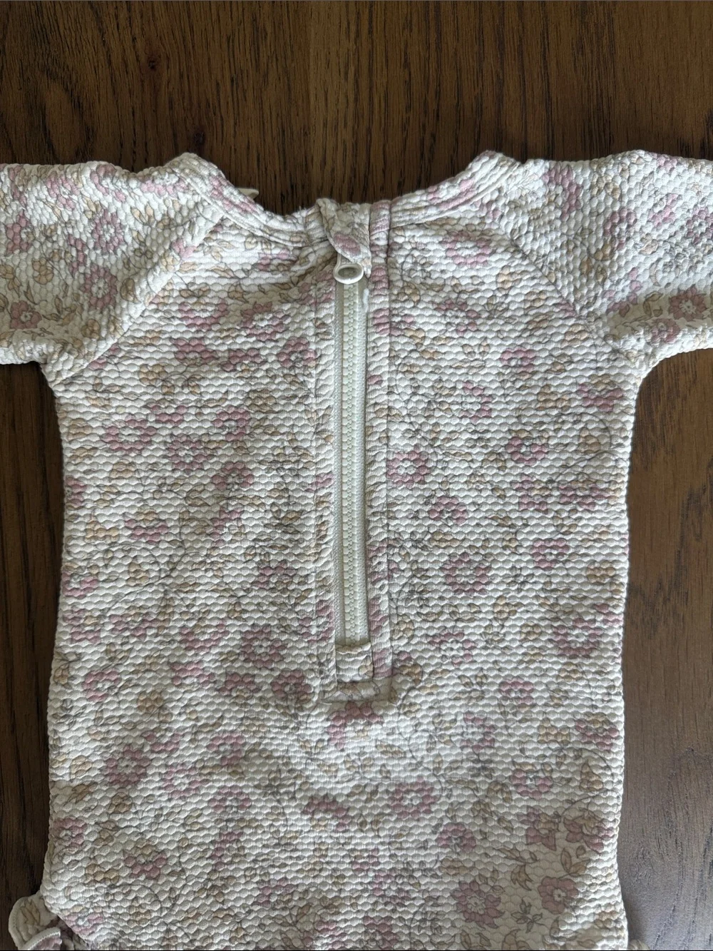 Quincy Mae Olivia Floral Long-Sleeve One-Piece Swimsuit
